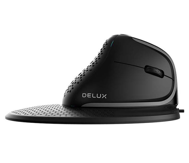 Delux Mysz Pionowa M618XSD BT+2.4G RGB M618XSD (Black) - 744192 - zdjęcie 2